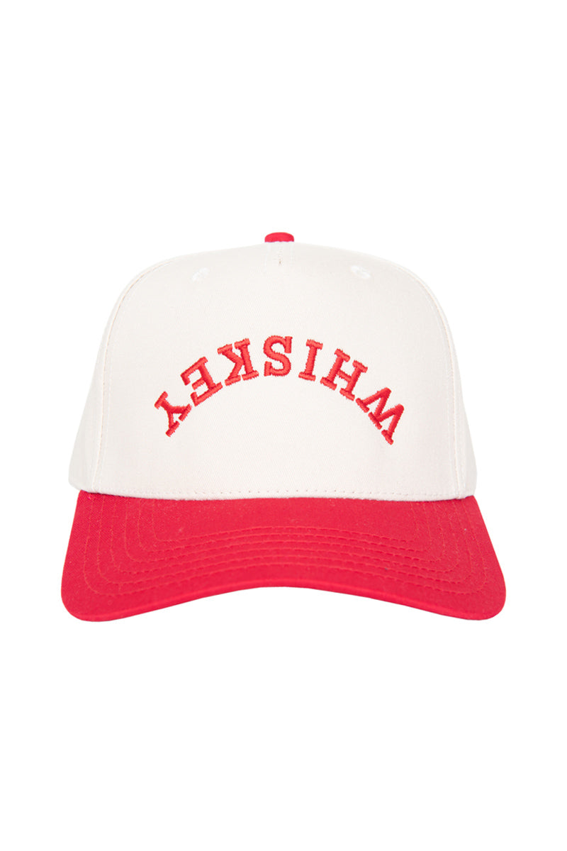 WHISKEY Upside Down Men's Trucker Hats Vintage