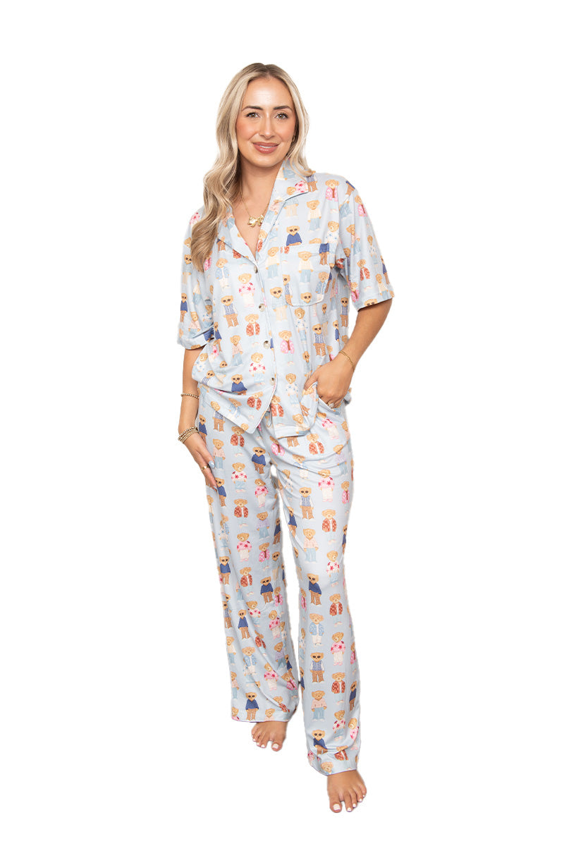 Teddy Bears Women's Cute PJ Set