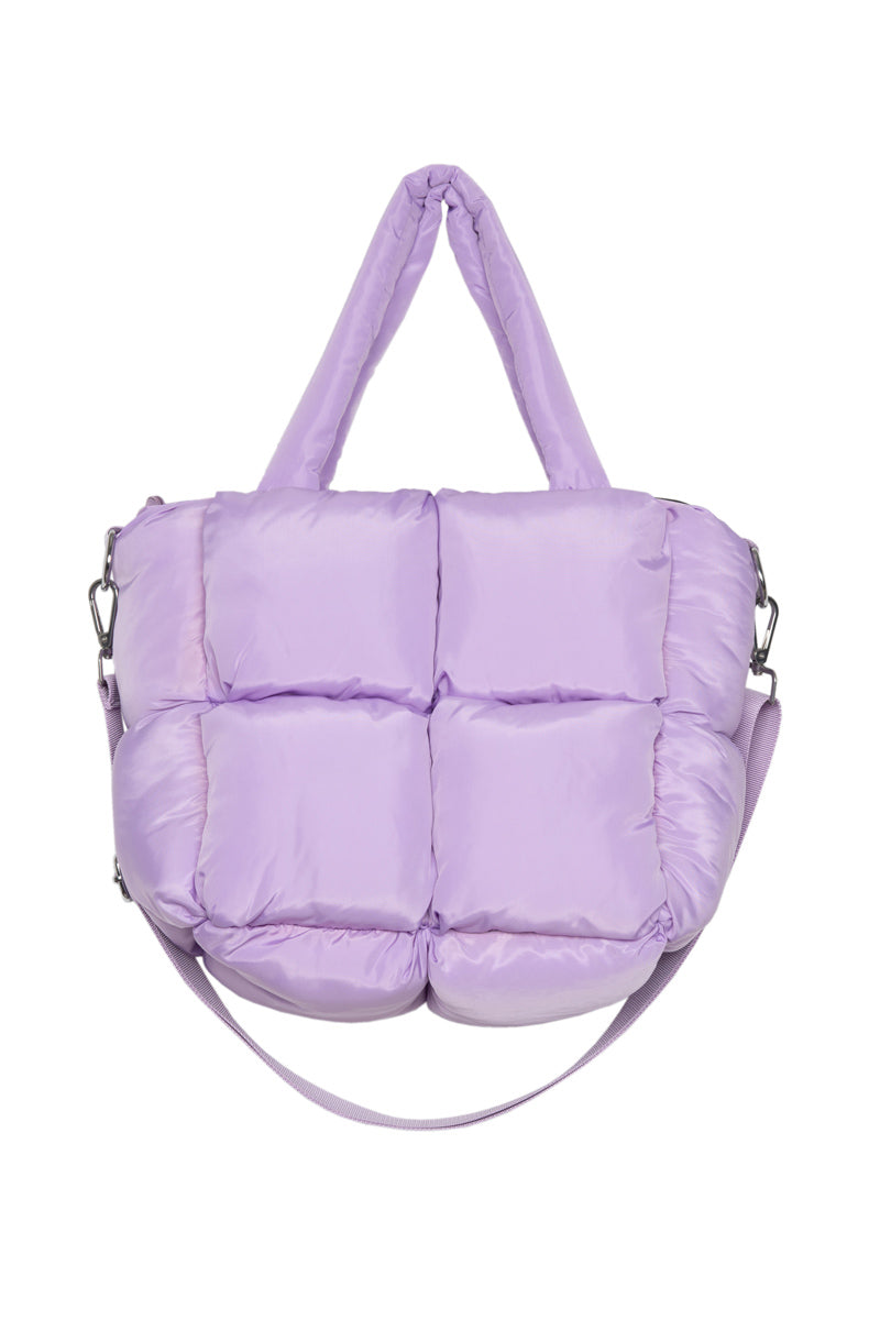 Light Purple Mini Puffer Totes