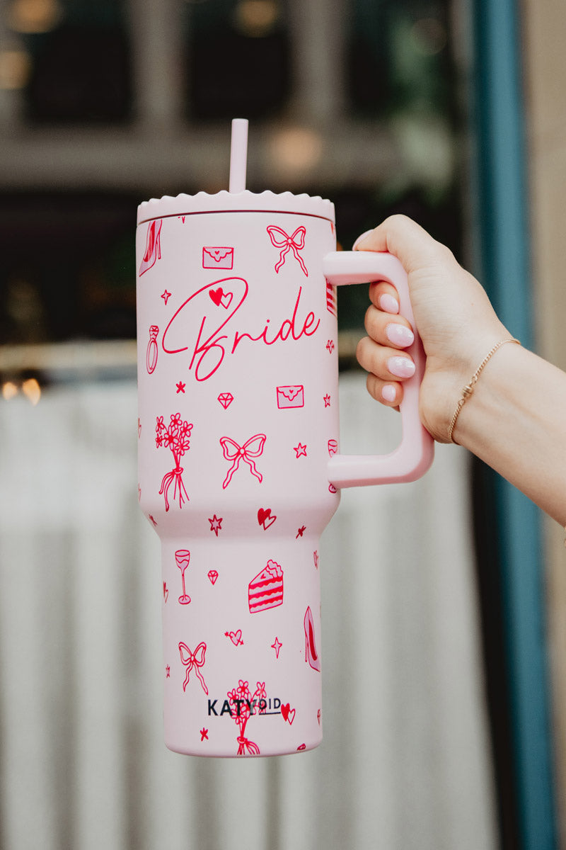 Bride Red Drawings 38 Oz Tumbler