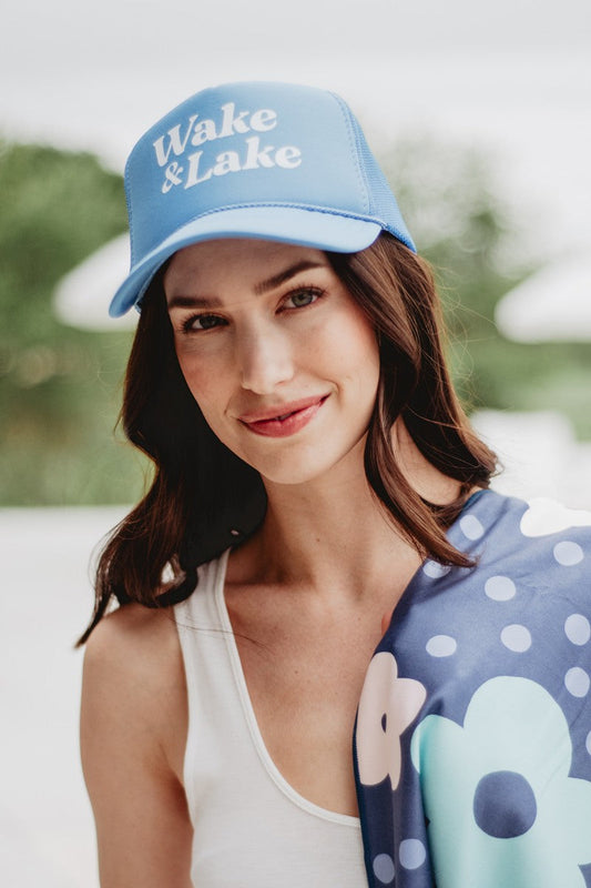 Wake & Lake Foam Hats